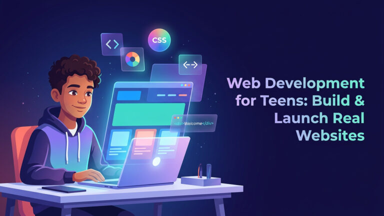 Web Development for Teens: Build & Launch Real Websites