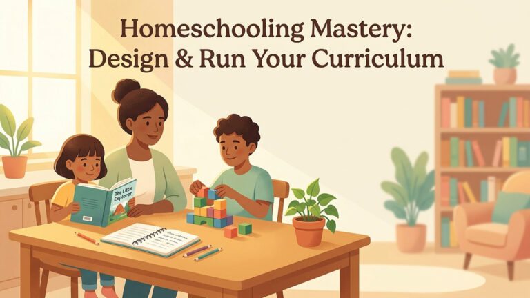 Homeschooling Mastery: Design & Run Your Curriculum