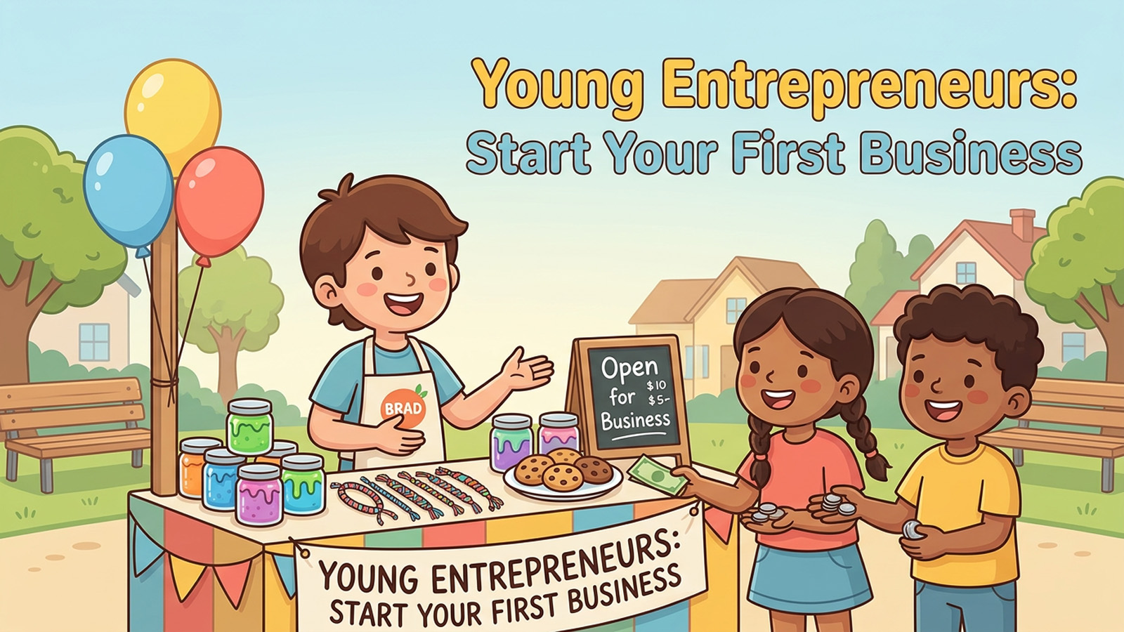 Young Entrepreneurs: Start Your First Business