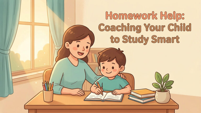 Homework Help: Coaching Your Child to Study Smart