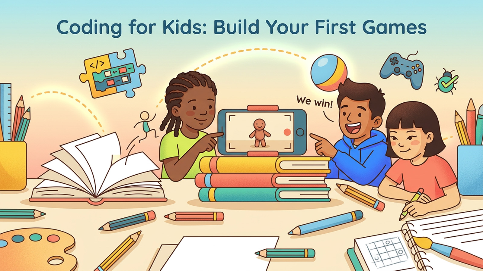 Coding for Kids: Build Your First Games