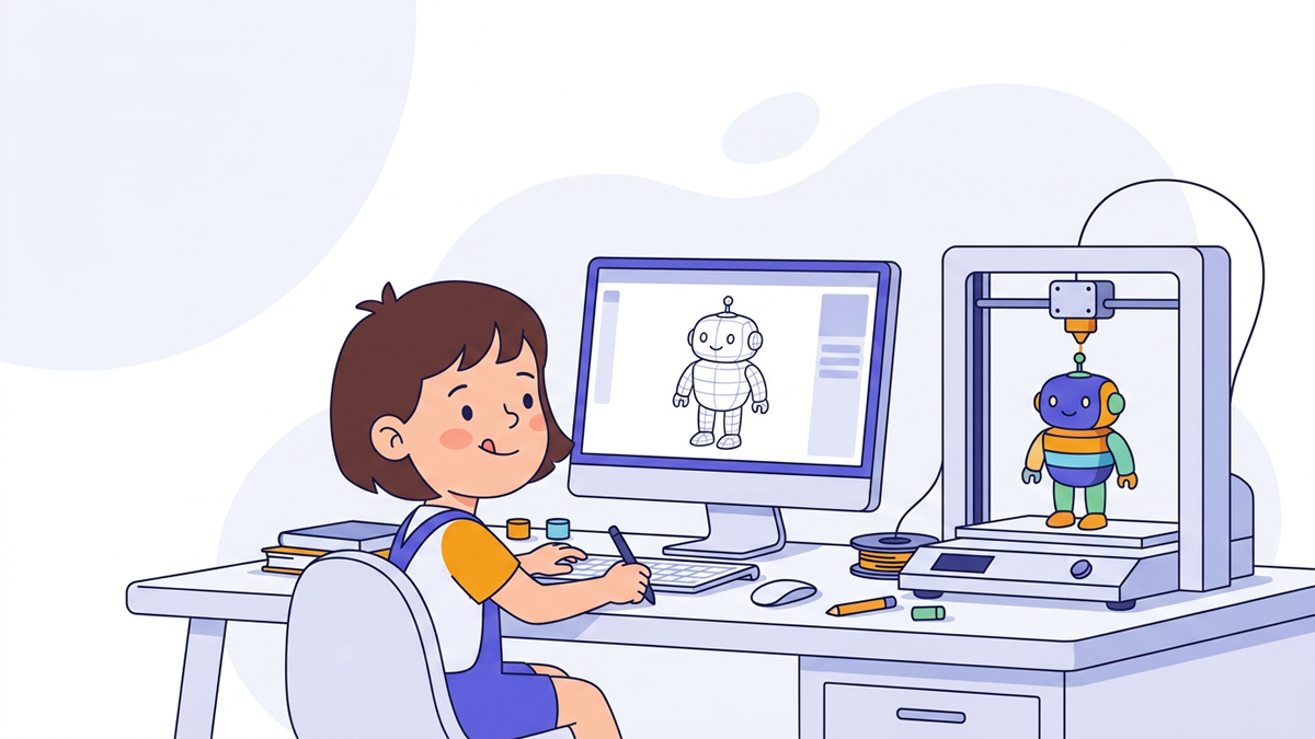 Invent and Print Your Own Toys: 3D Design for Young Creators